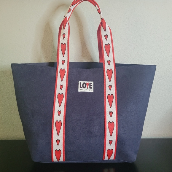 Brighton Handbags - Brighton Velveteen Love Tote